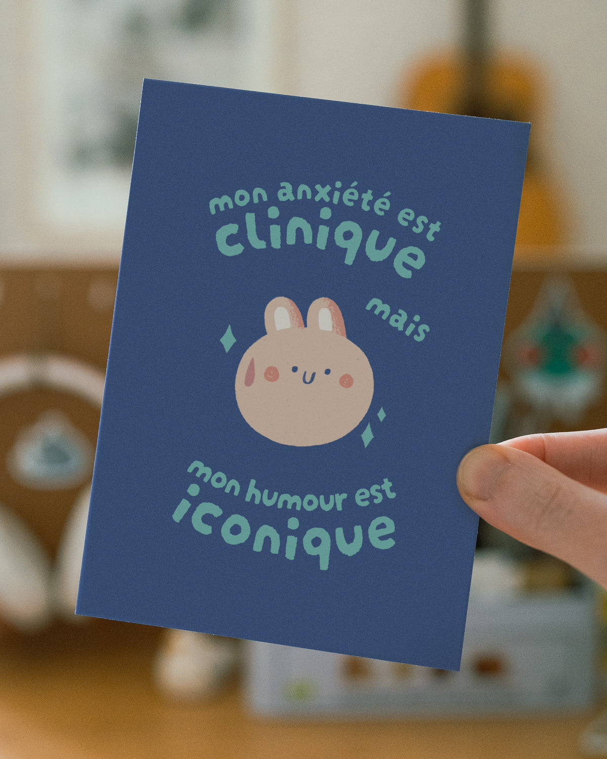 Anxiété clinique - Carte