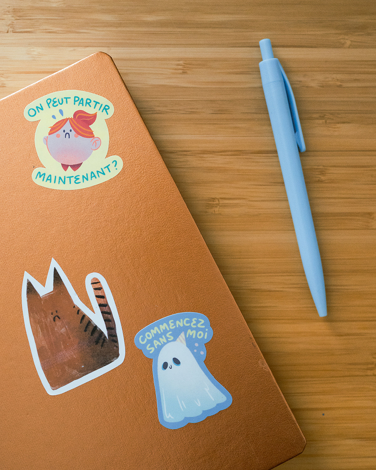 Introverti.e.s - Planche de stickers