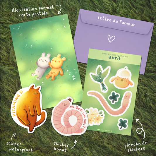 Le Super Mail Club - un peu de douceur dans ta boîte aux lettres