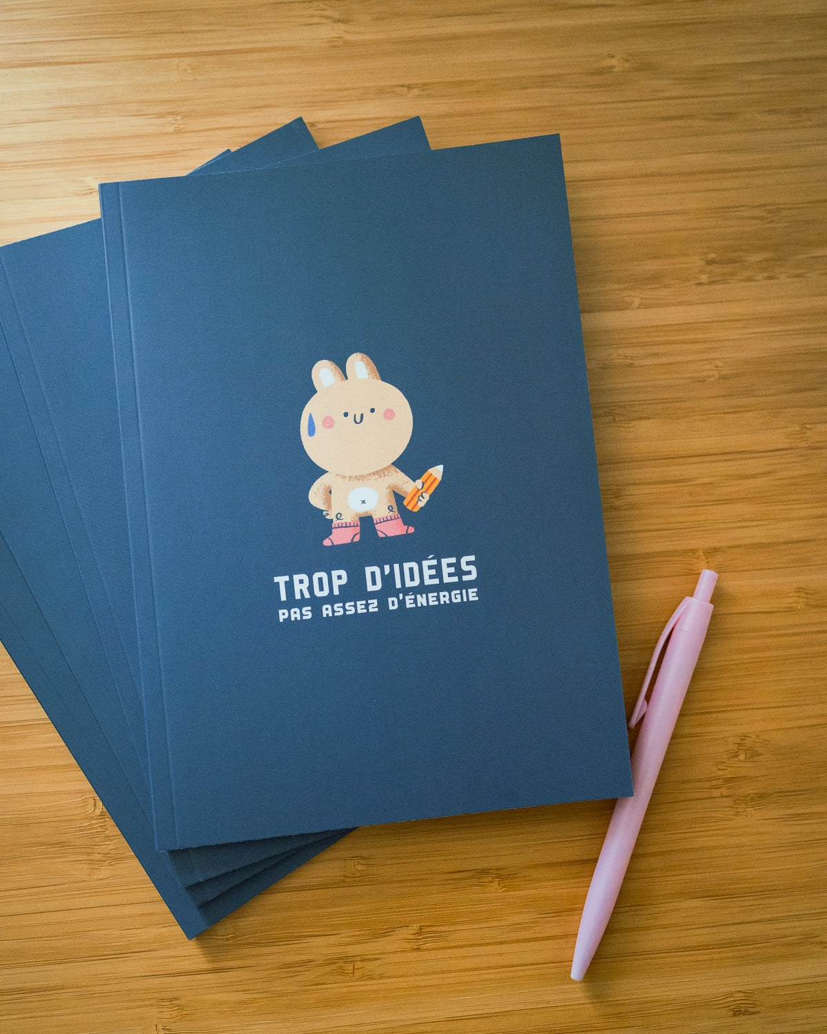 Trop d'idées - Carnet de notes