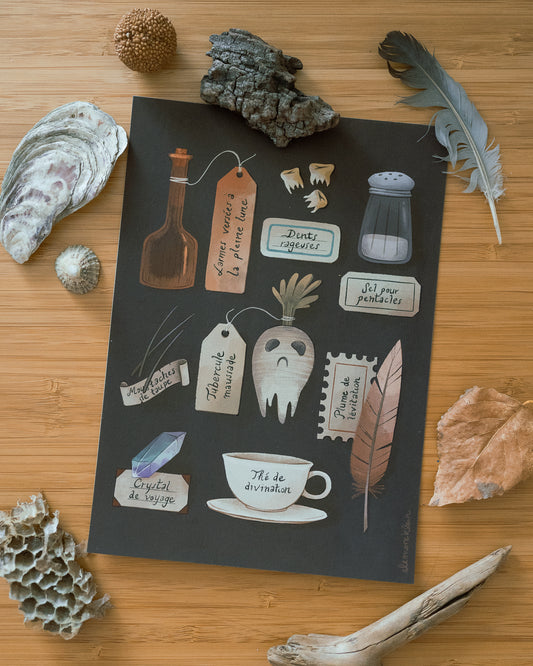 L'Inventaire - Print/Carte