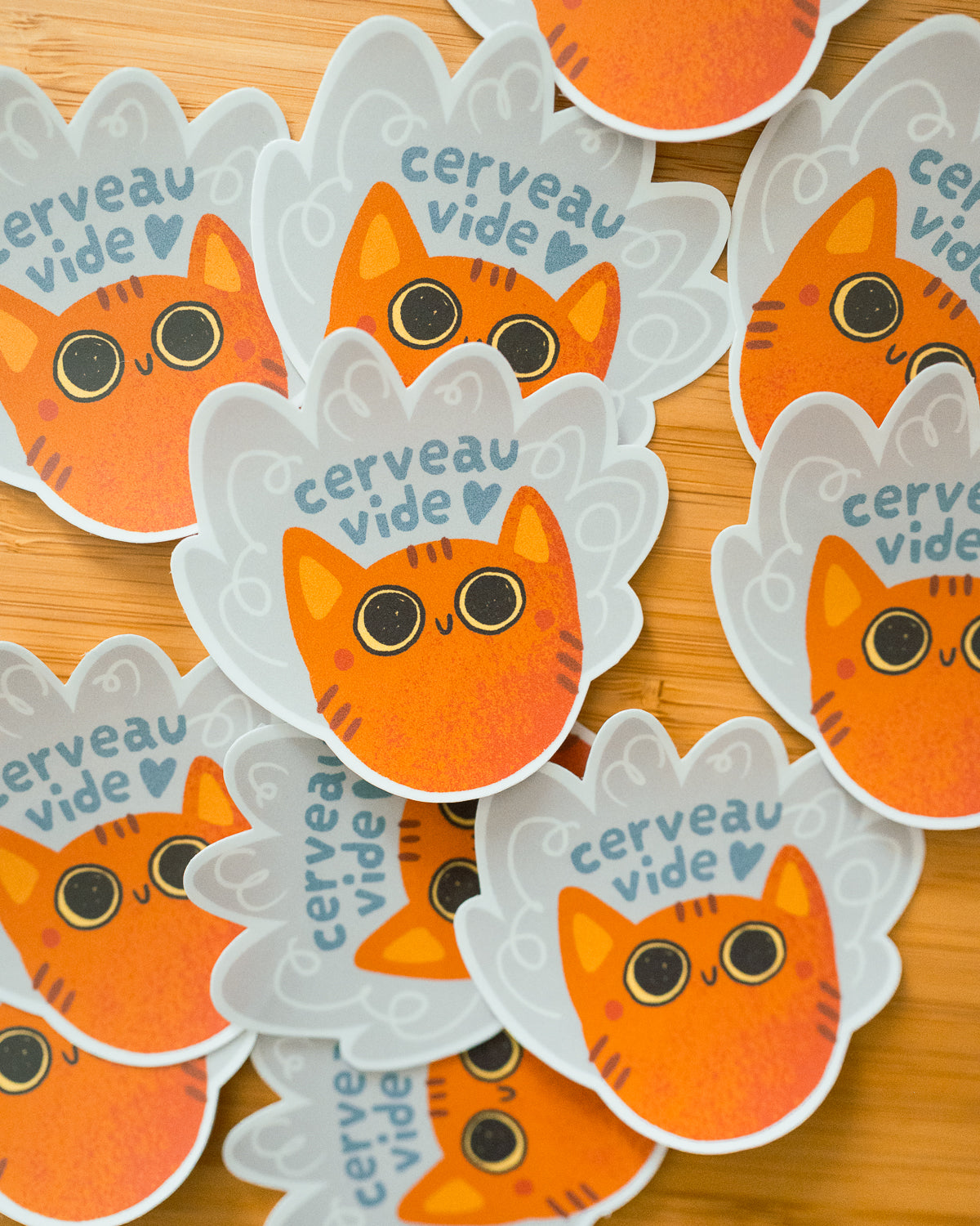 Cerveau vide - Sticker