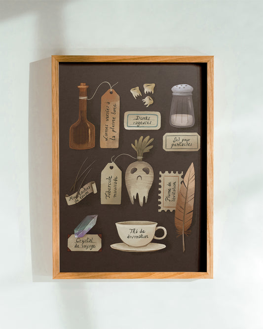 L'Inventaire - Print/Carte