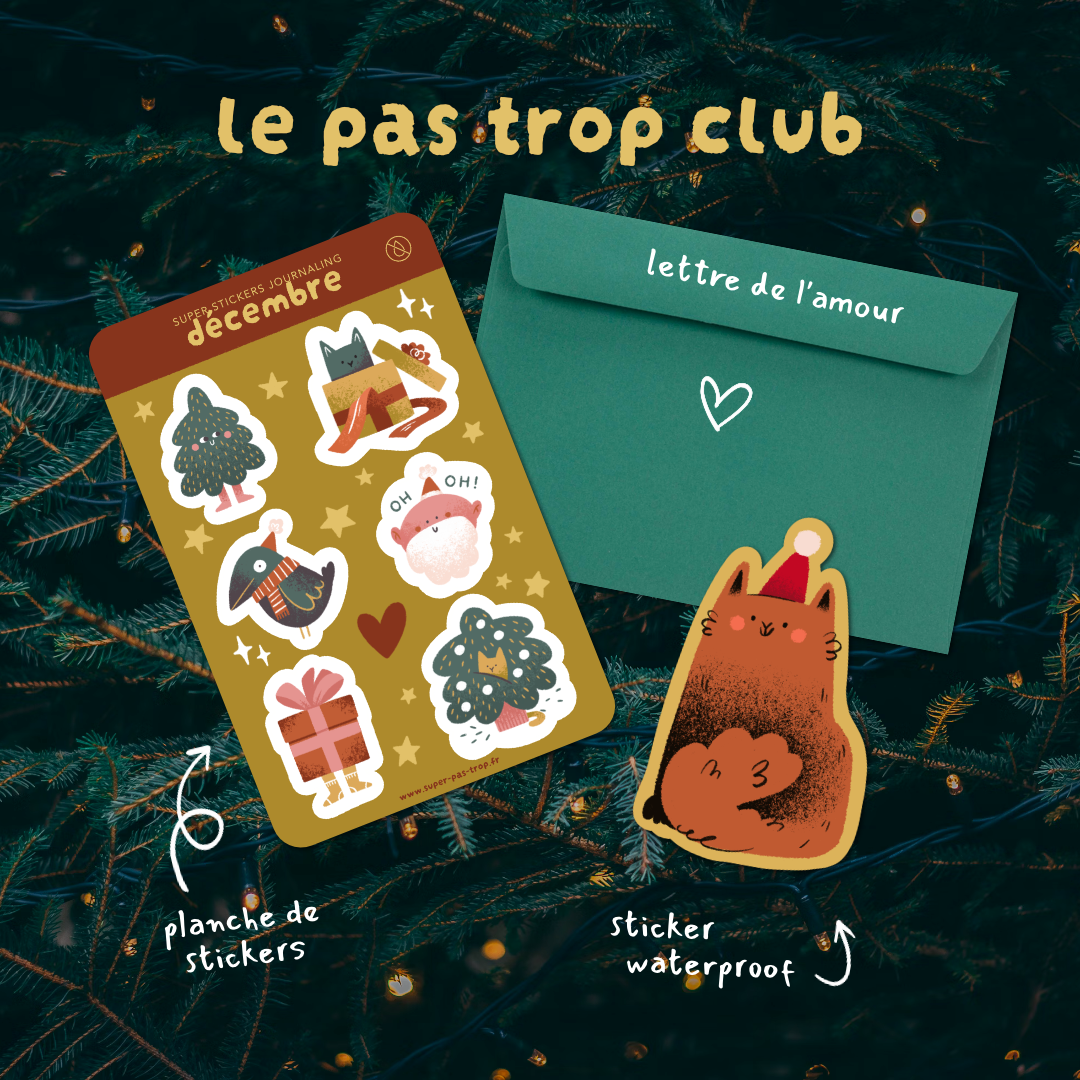 Le Super Club - un peu de douceur dans ta boîte aux lettres
