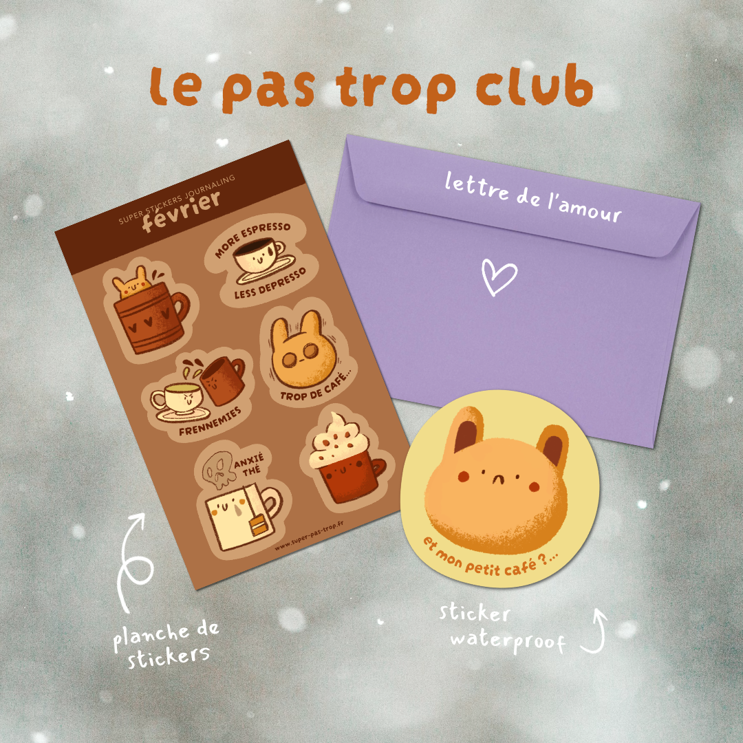 Le Super Mail Club - un peu de douceur dans ta boîte aux lettres