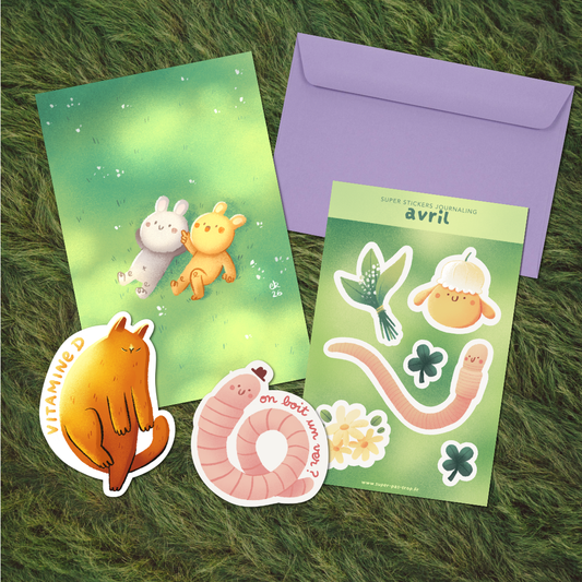 Le Super Mail Club - un peu de douceur dans ta boîte aux lettres