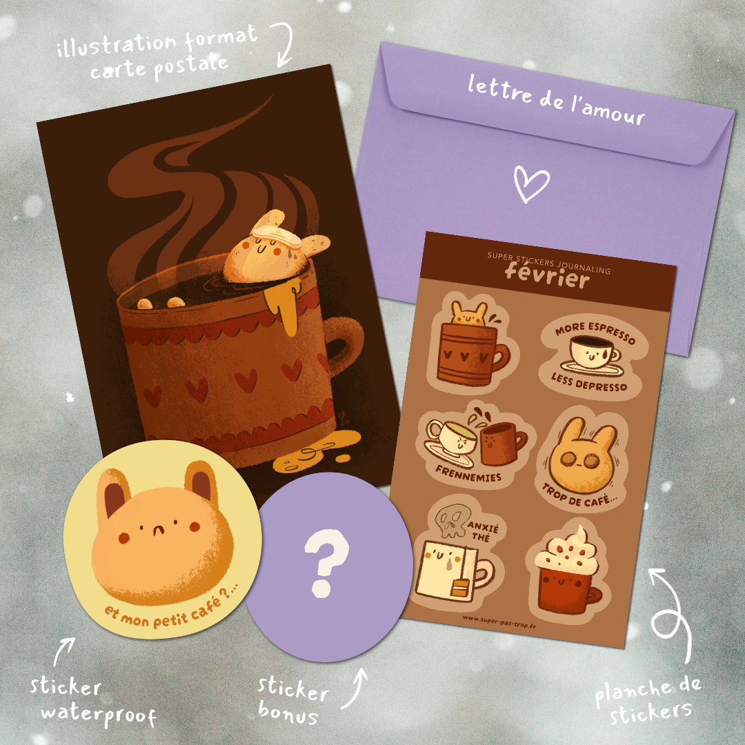 Le Super Mail Club - un peu de douceur dans ta boîte aux lettres