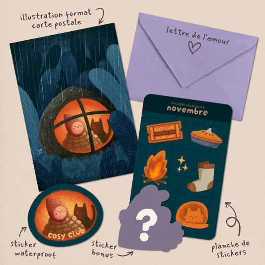 Le Super Club - un peu de douceur dans ta boîte aux lettres